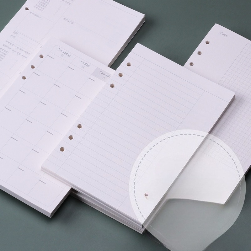 A5 Spiral Dotted Grid Notebook - Isi Ulang Buku Catatan A5 dengan