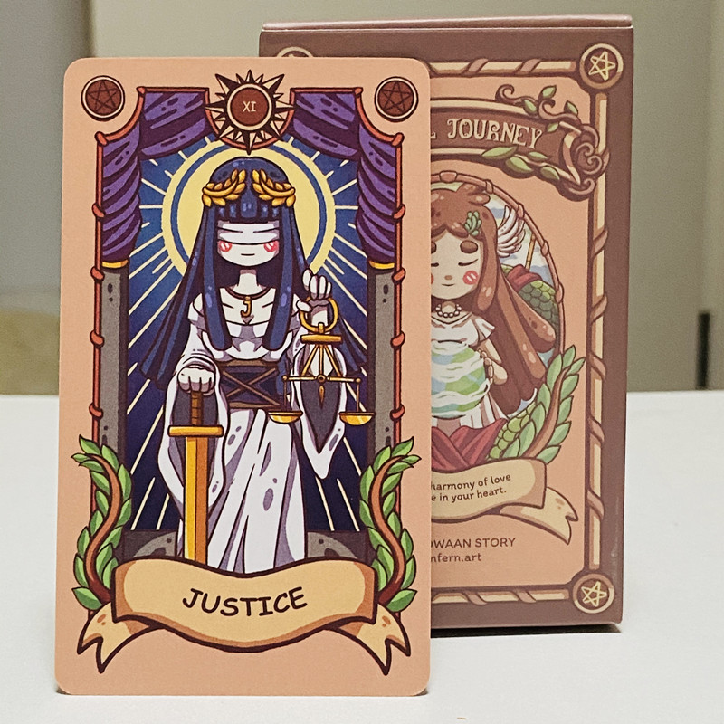 Tarot Deck With Guidebook - Kartu Tarot Perjalanan Menyenangkan 79 Buah