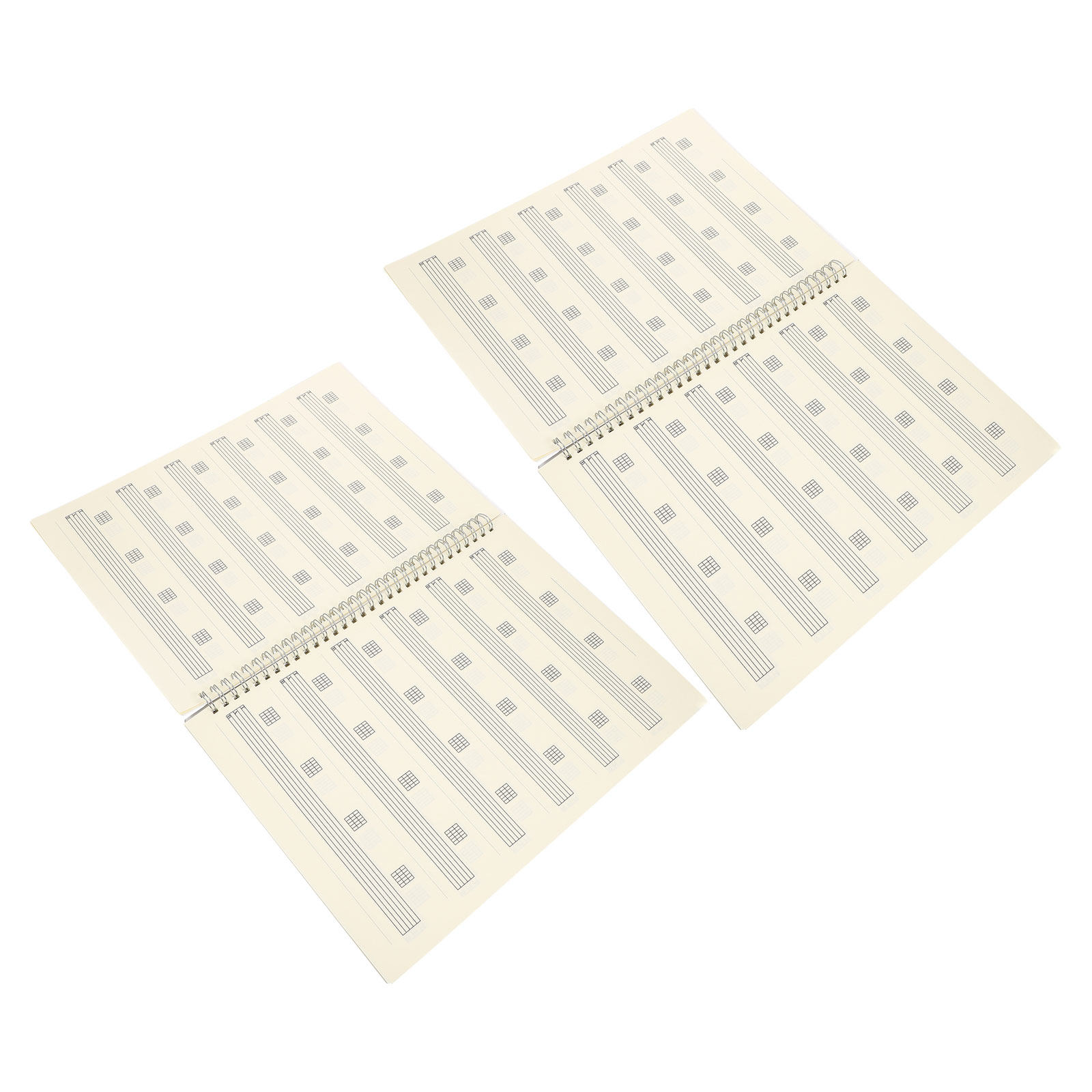 Blank Sheet Music Notebook - 2 buah Buku Catatan Notasi Gitar,