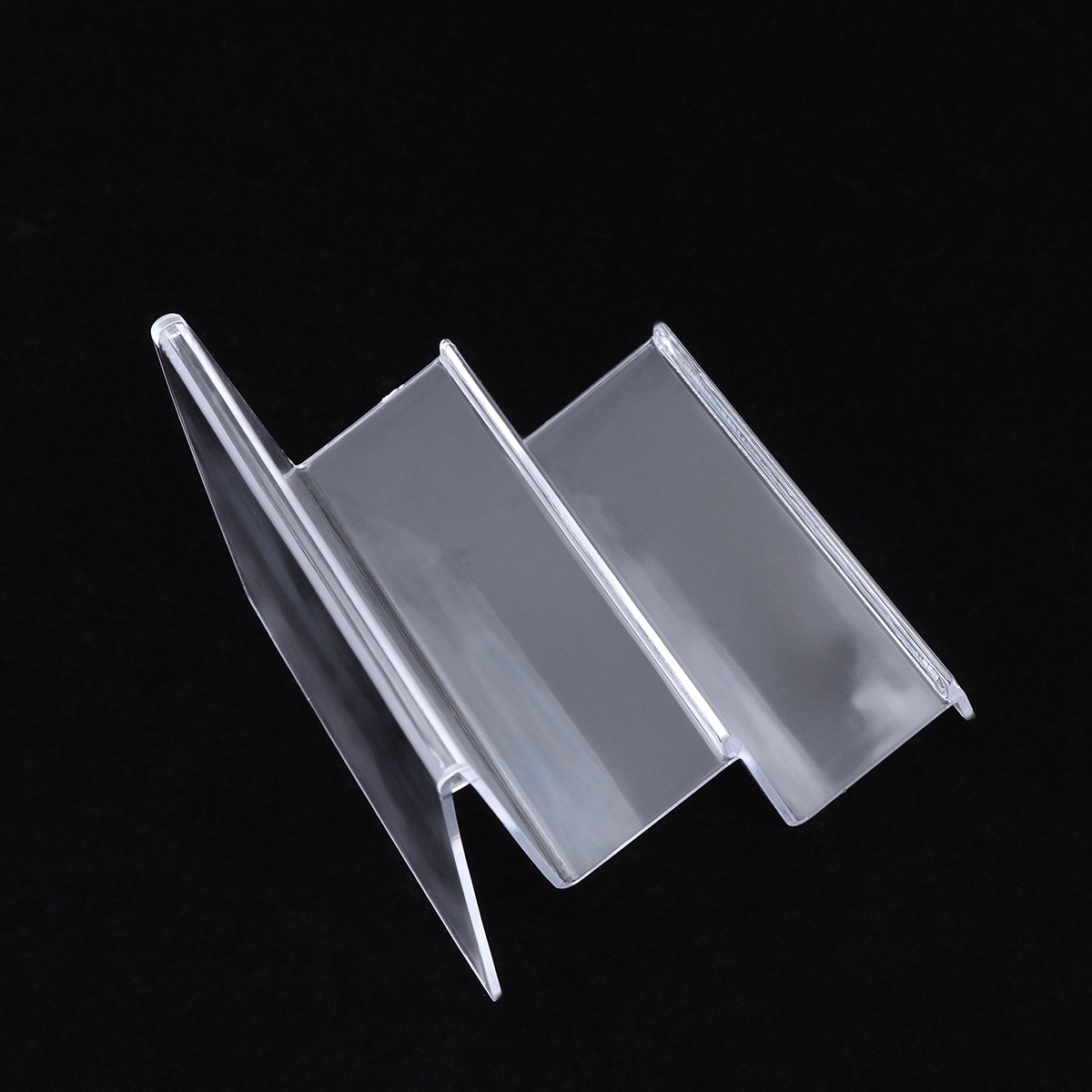Rak Penyimpan Dompet Akrilik,  - Clear Acrylic Book Stand Holder ulasan dan harga