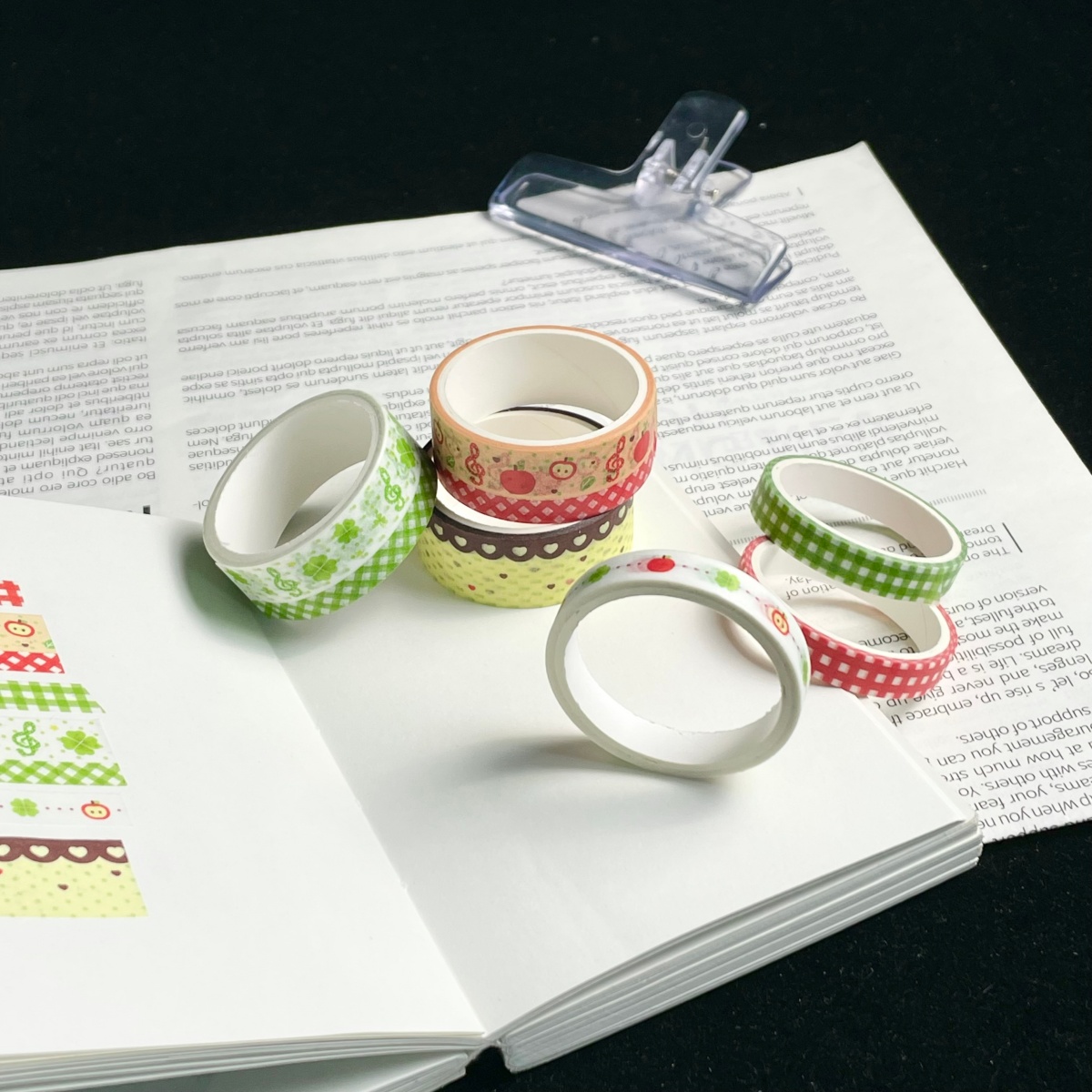 Pita Washi Kartun Retro dengan - Blank Sheet Music Notebook ulasan dan harga