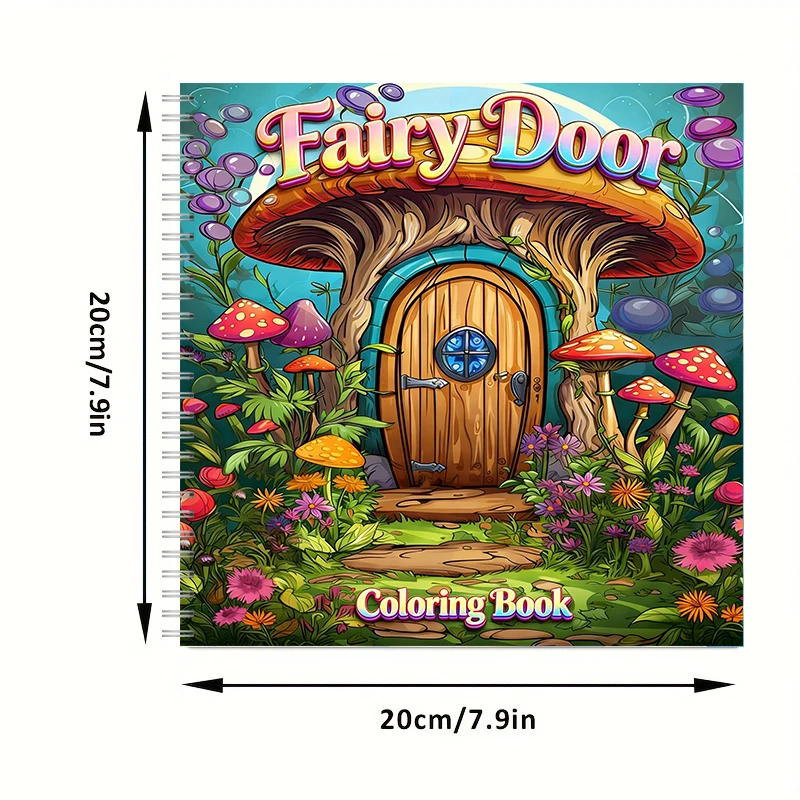 Buku Mewarnai Pintu Peri untuk - Adult Coloring Book Stress Relief ulasan dan harga