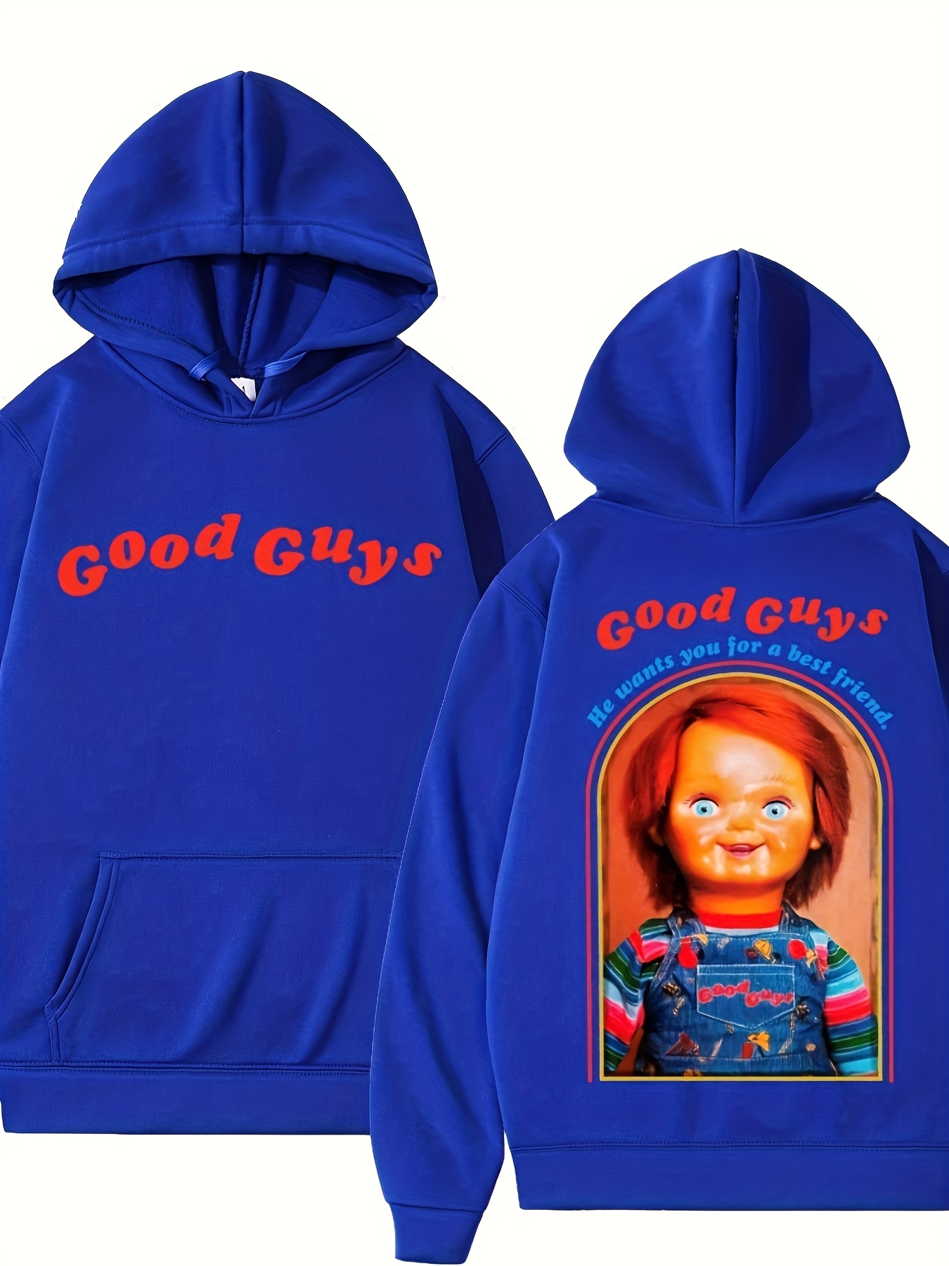 Hoodie Cetak Bergambar Boneka  - Movies ulasan dan harga