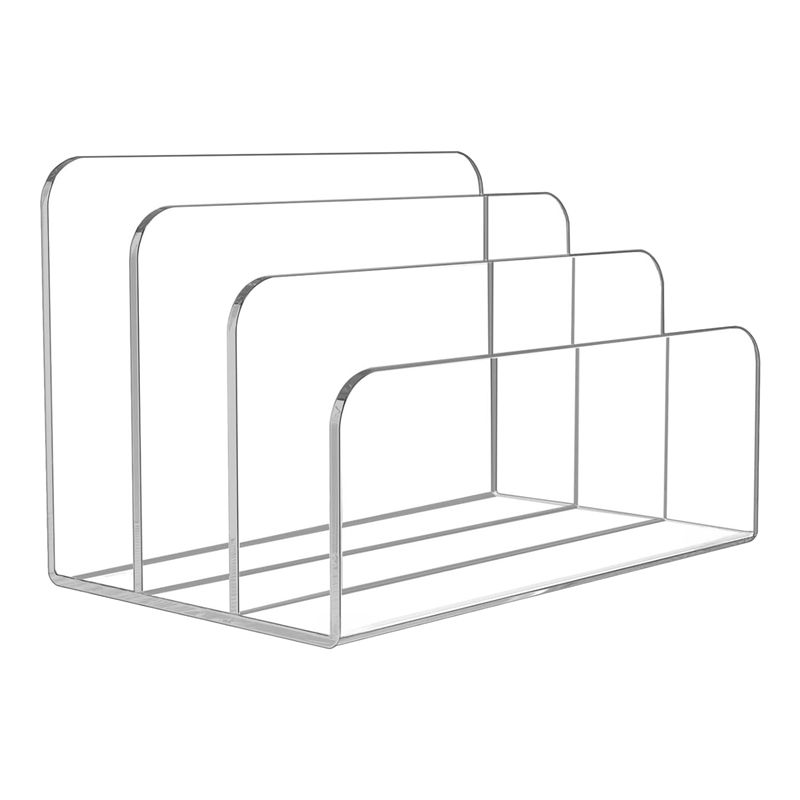 Voltvibe-3, Rak Penyimpanan Ak - Clear Acrylic Book Stand Holder ulasan dan harga